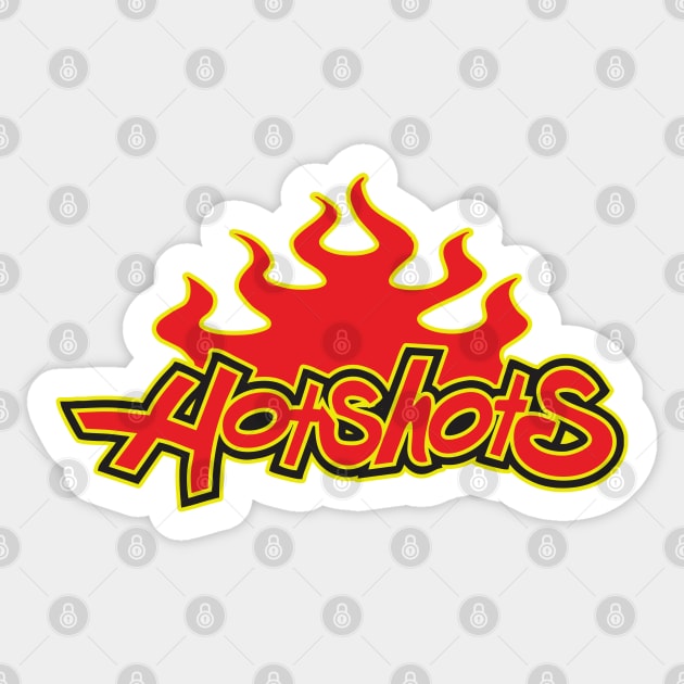 Hotshots Sports Logo Sticker by DavesTees
